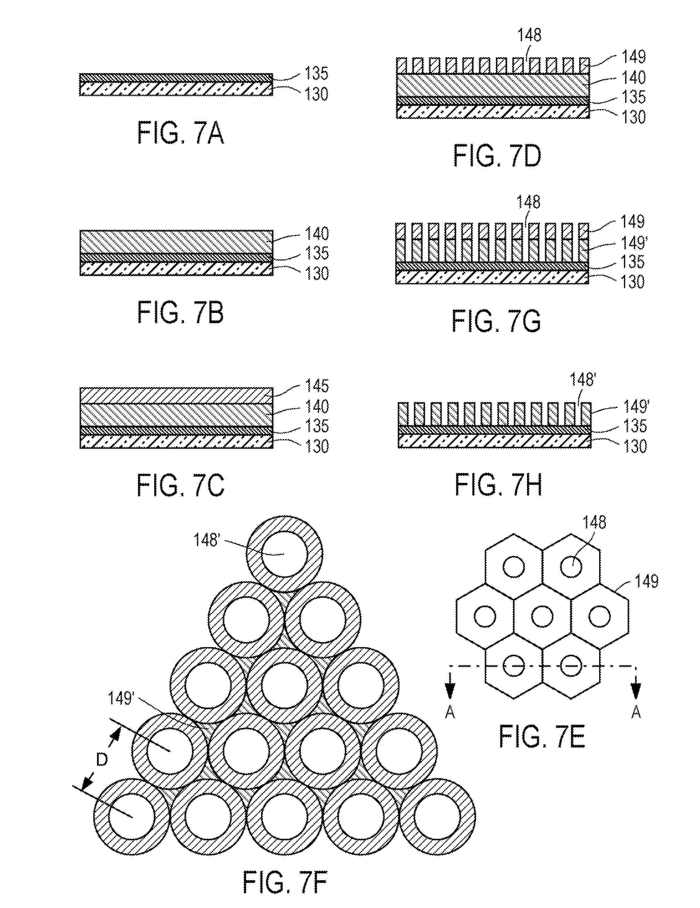 Micro structure for sensing trace chemicals