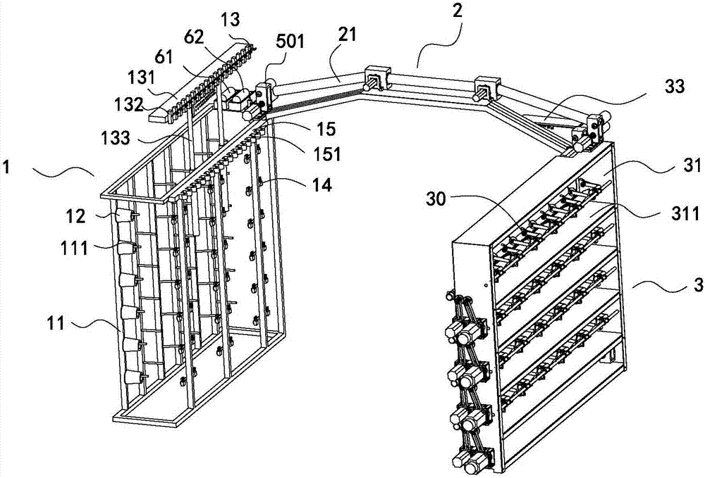 Heating device of chemical fiber draw texturing machine and chemical fiber draw texturing machine