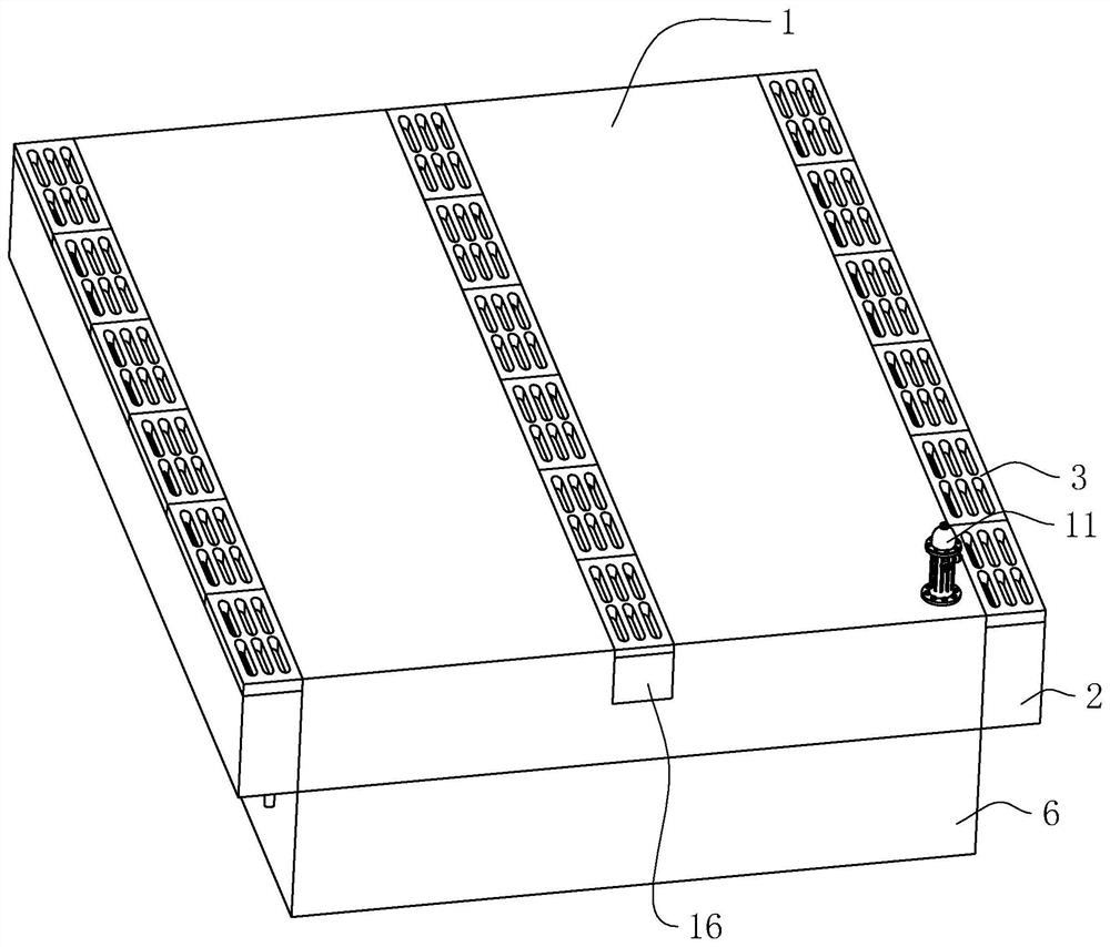 Sponge city road rainwater collection system