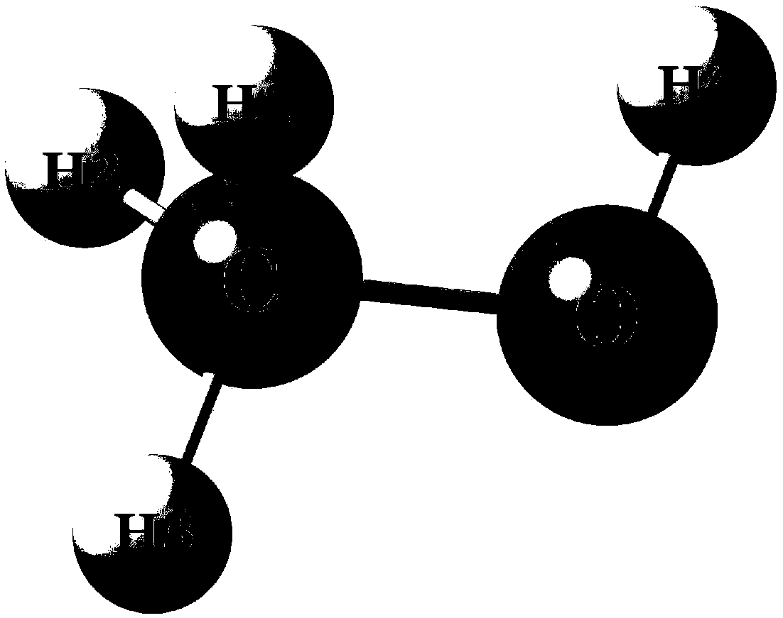 Method for calculating methanol molecular energy through deep learning