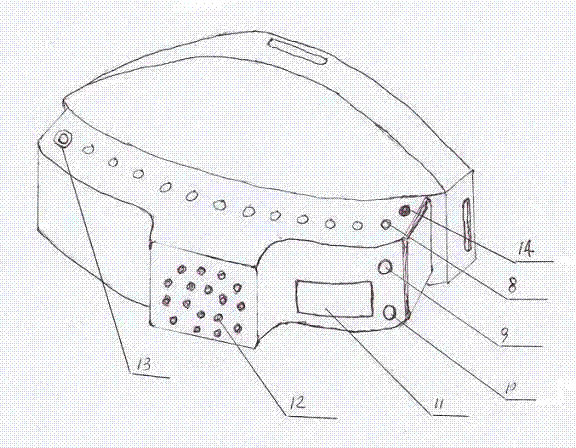 Head cap for achieving refreshing effect through cold stimulation and vibration