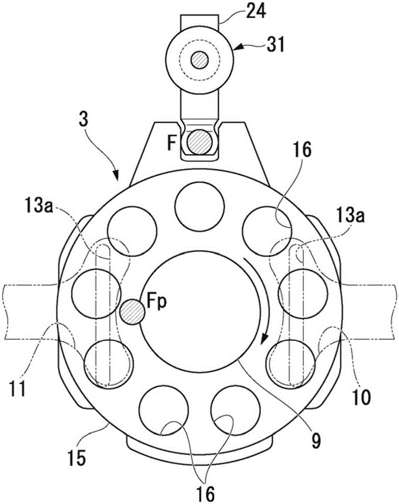 Variable capacity hydraulic device