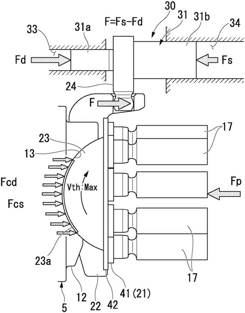 Variable capacity hydraulic device