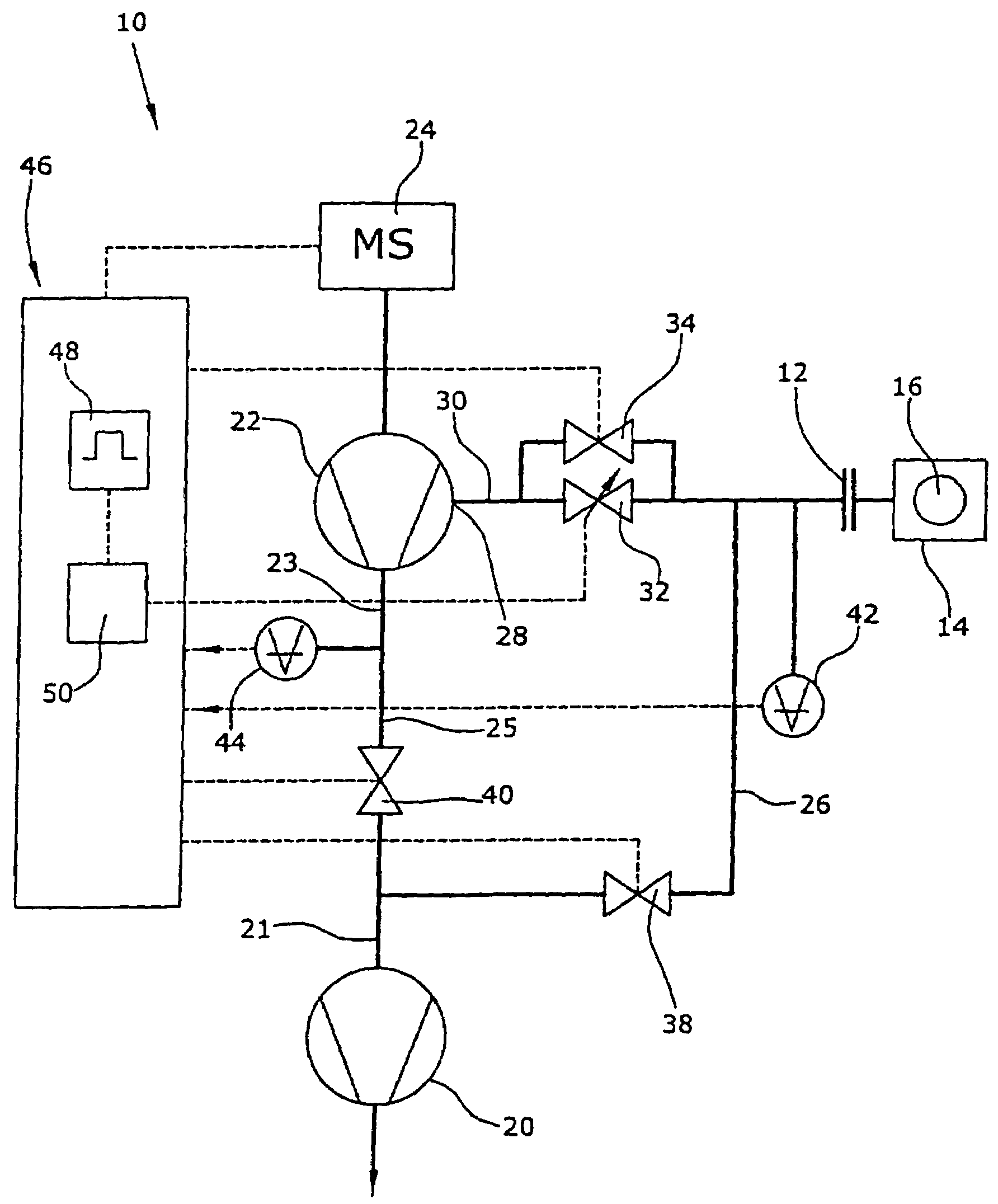 Leak detecting device