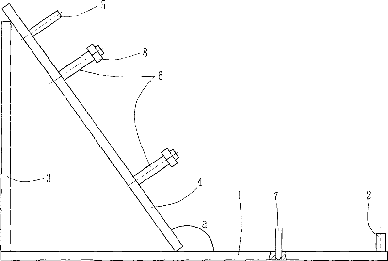 Front luggage rack check tool