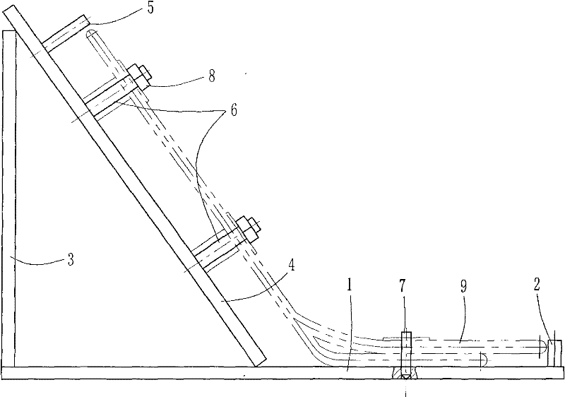 Front luggage rack check tool