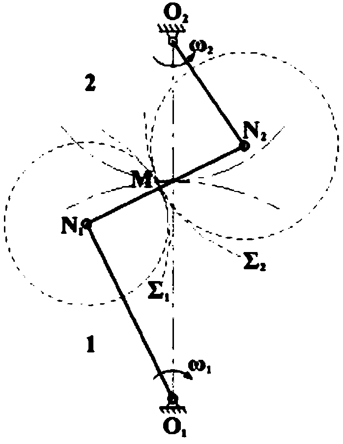 Surface-contact gear transmission mechanism