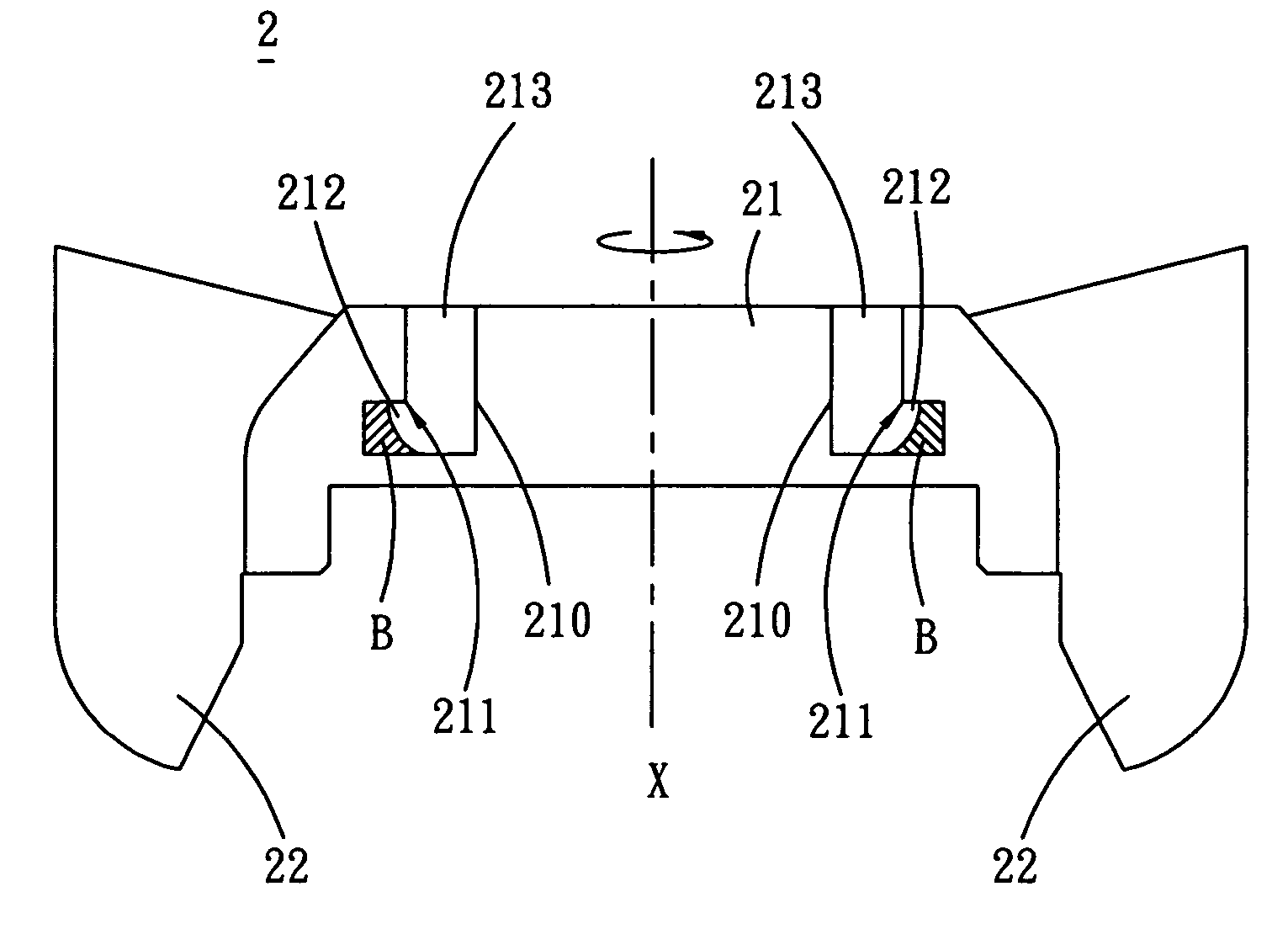 Fan and impeller thereof