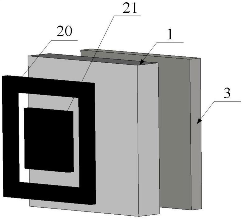 Low-profile dual-band wave-absorbing surface applied to vehicle-mounted radar test environment and manufacturing method of low-profile dual-band wave-absorbing surface