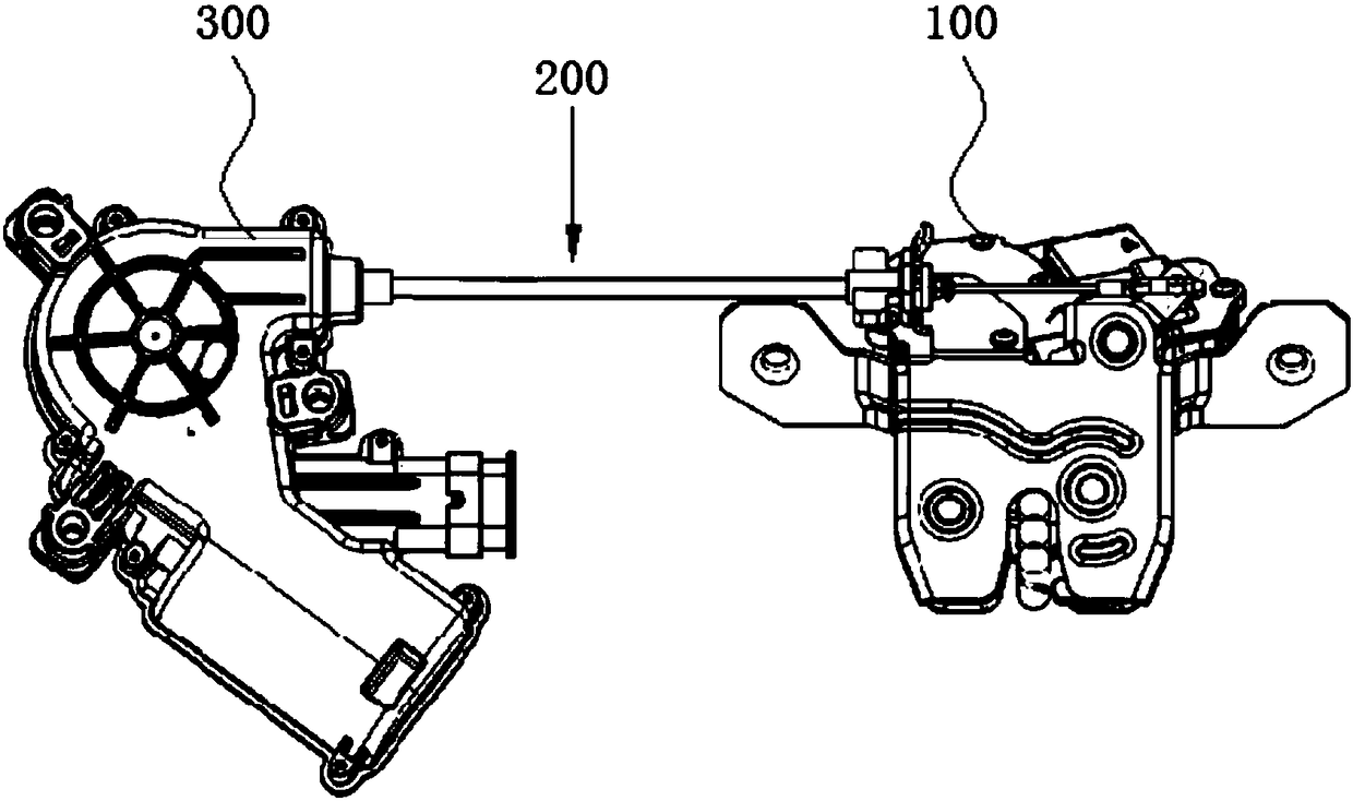 Automobile door lock self-locking system