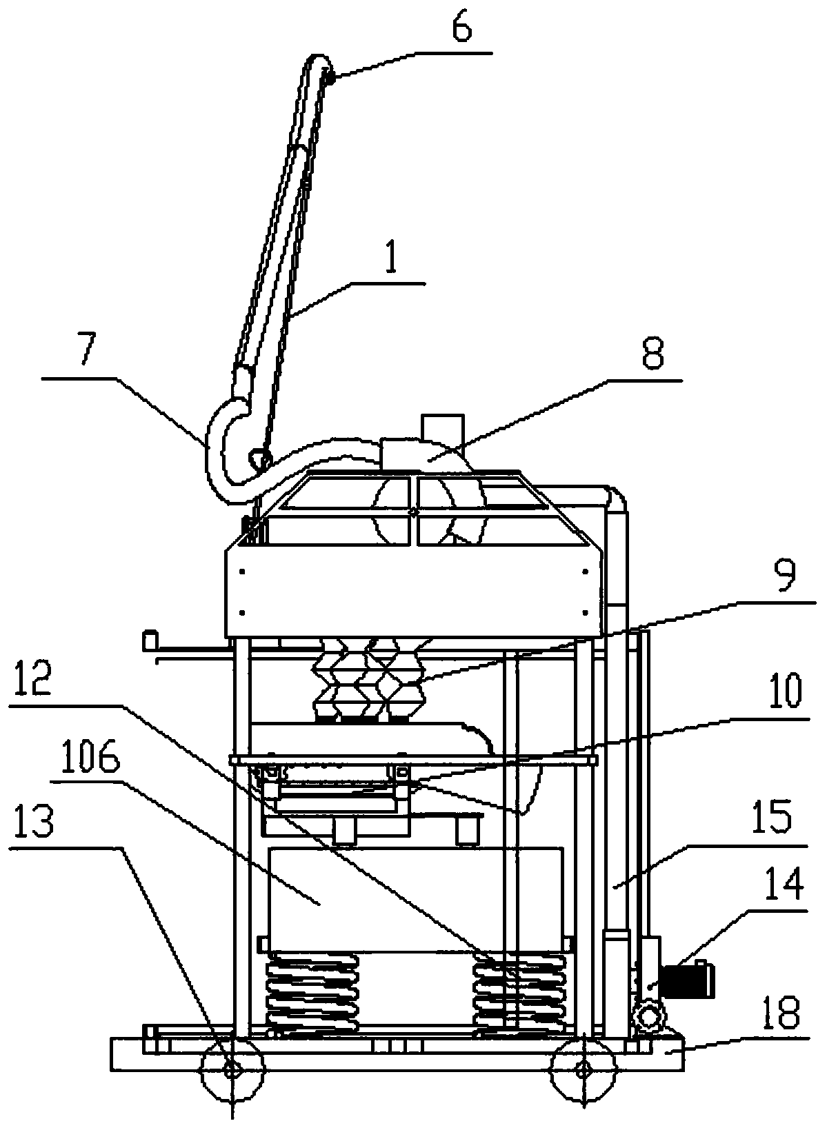 Flexible anti-damage fruit auxiliary picking device