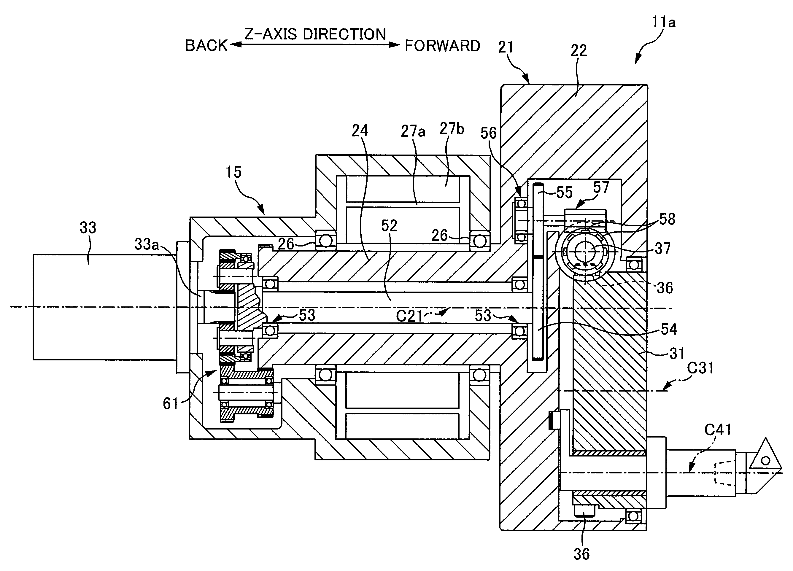 Machining unit and machine tool