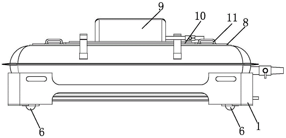 An accident vehicle mobile device