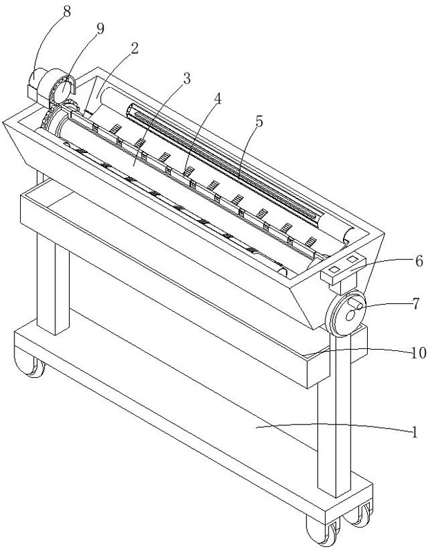 A kind of purple LED light emitting device