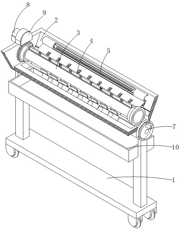 A kind of purple LED light emitting device