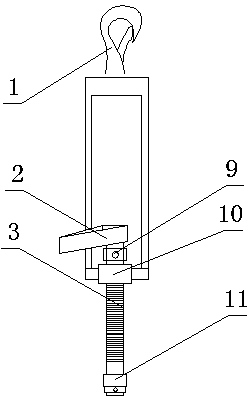 Tool for live-line replacement of suspension insulator and using working method thereof