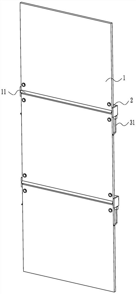 Unit type glass curtain wall system