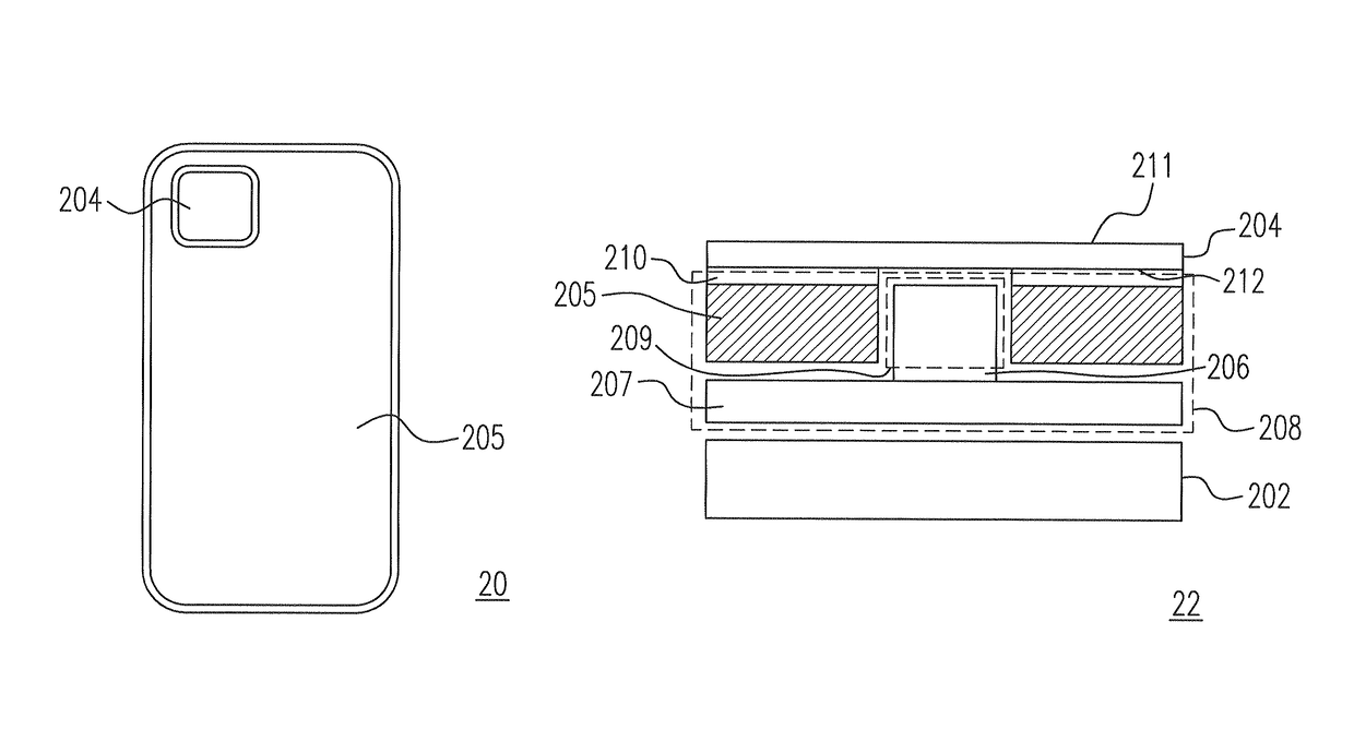 Using sapphire lens to protect the lens module