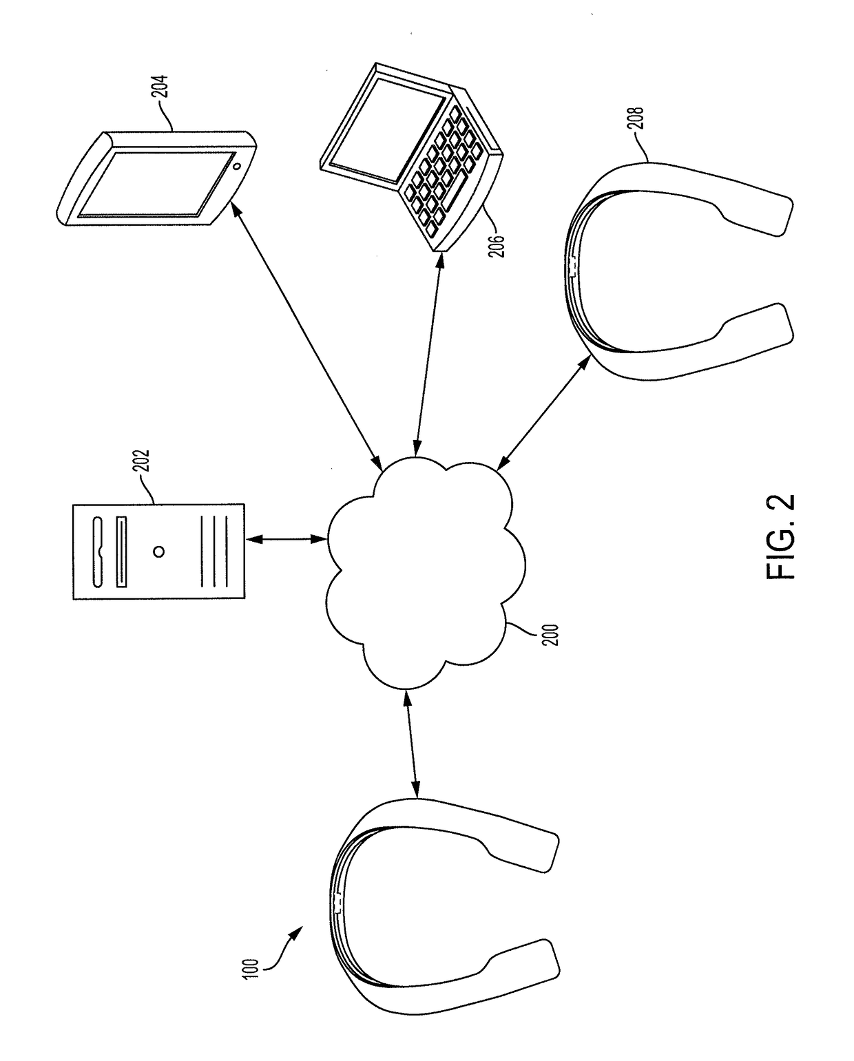 Wearable system for providing walking directions