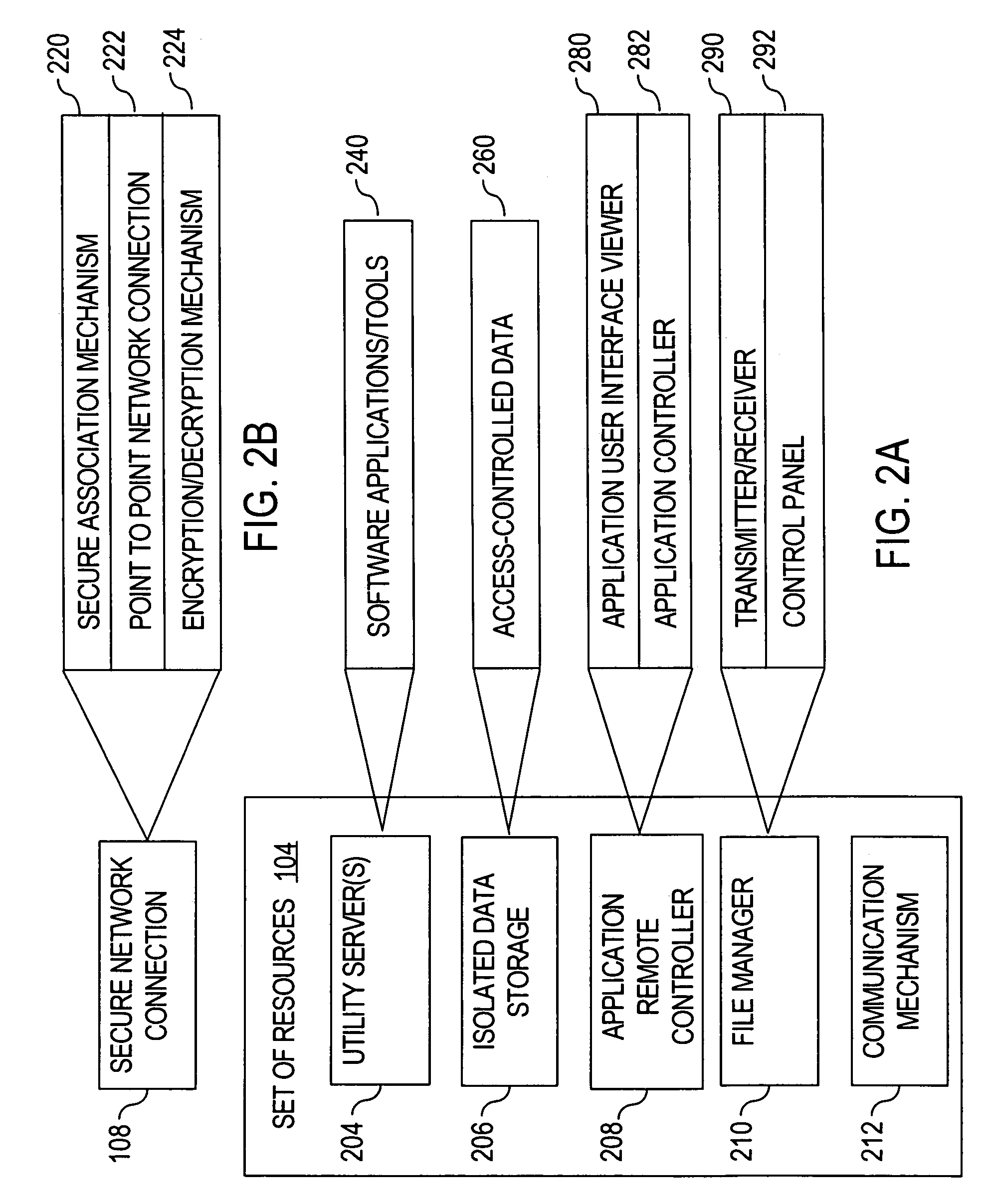 Isolated working chamber associated with a secure inter-company collaboration environment