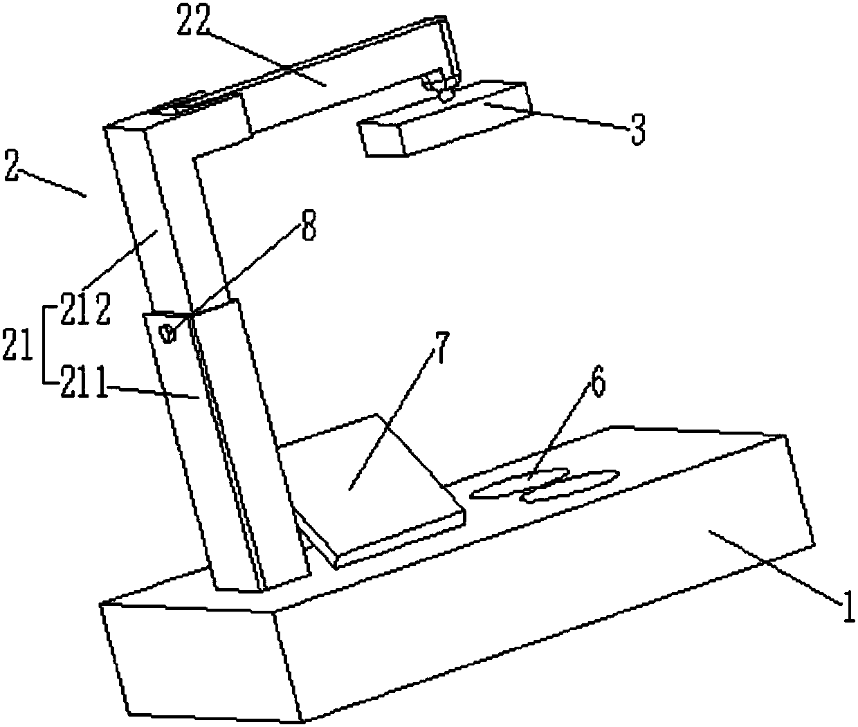 Artery blood vessel imaging device and blood vessel imaging instrument