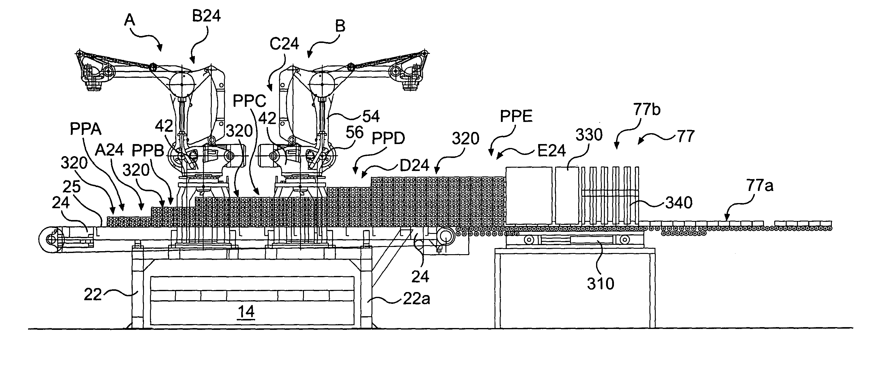 Apparatus and method for automatically unloading brick from kiln cars and preparation for shipment