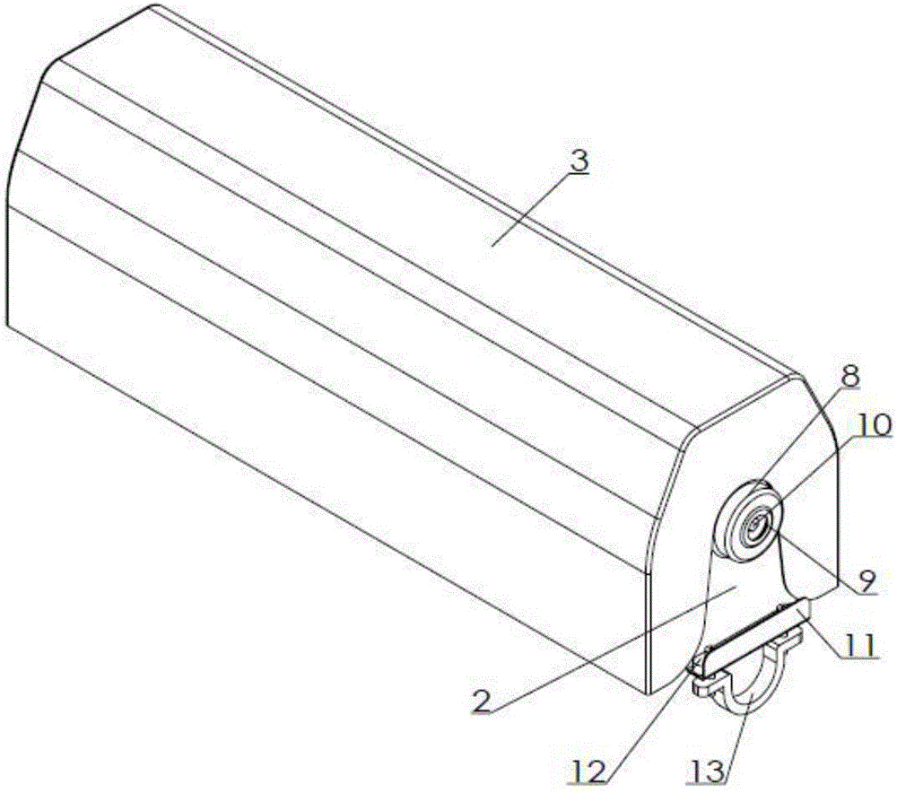 Take-up type motorcycle rainproof cover