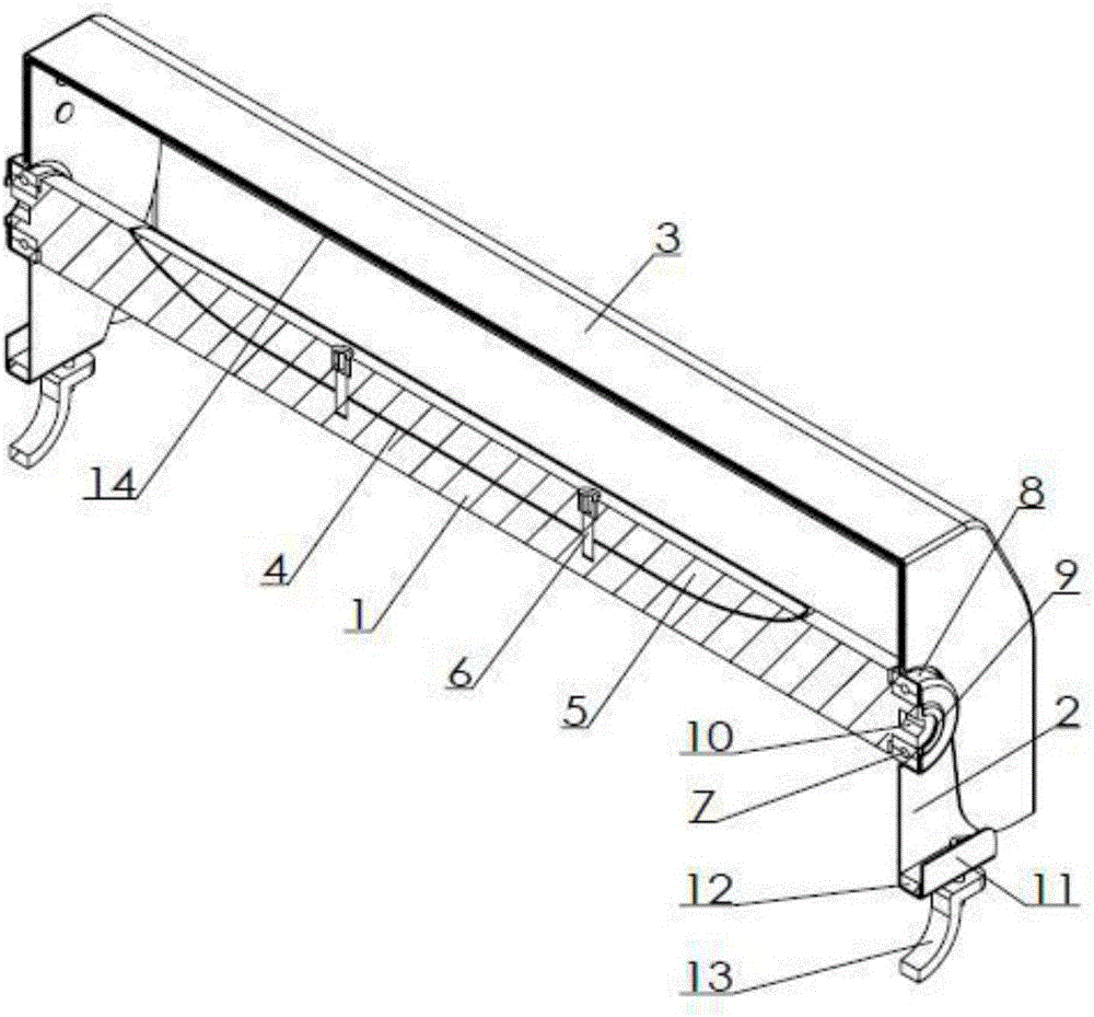 Take-up type motorcycle rainproof cover