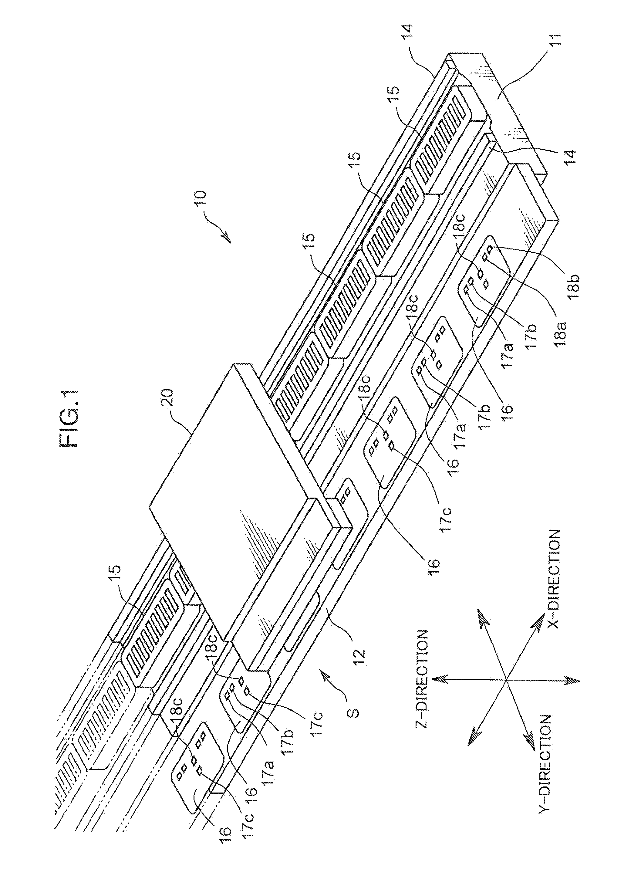 Linear scale, linear motor, and linear motor controller