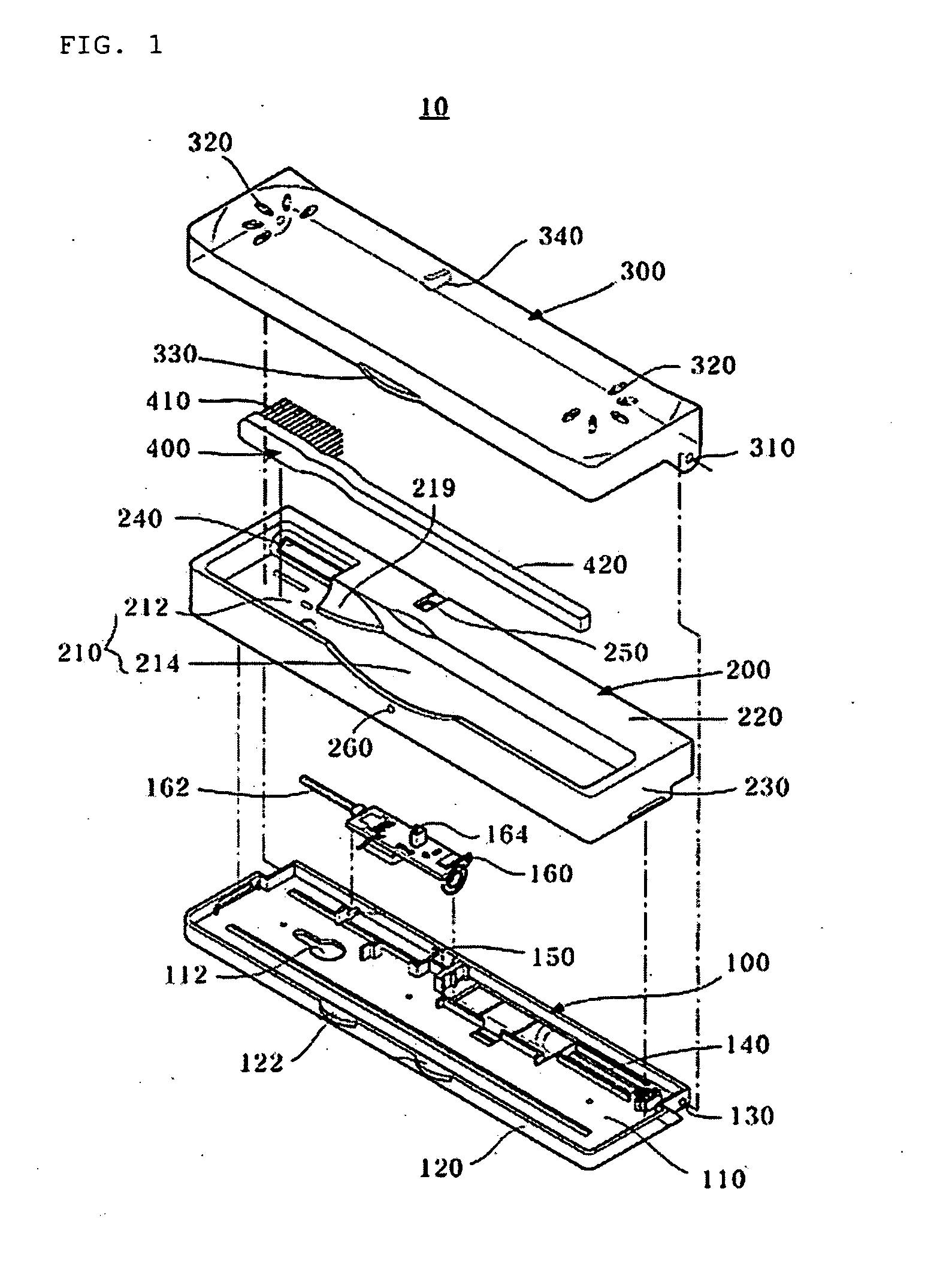 Toothbrush sterilizer