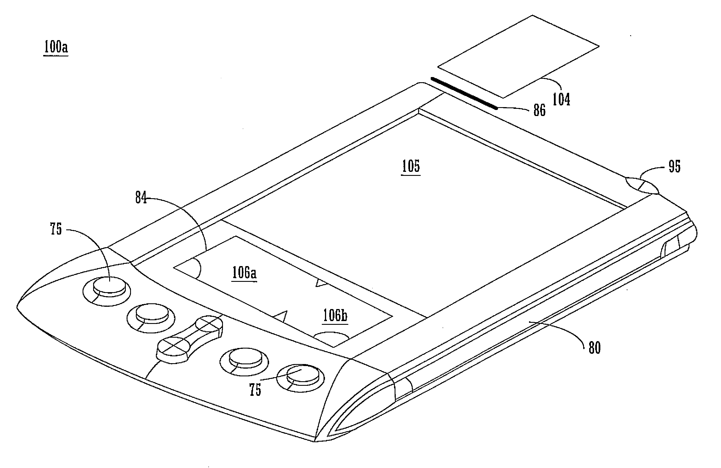 Method and system for copying a file using a portable electronic device