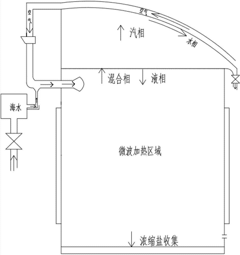 Seawater desalting device