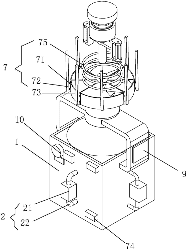 Heating solidification prevention stirring tank