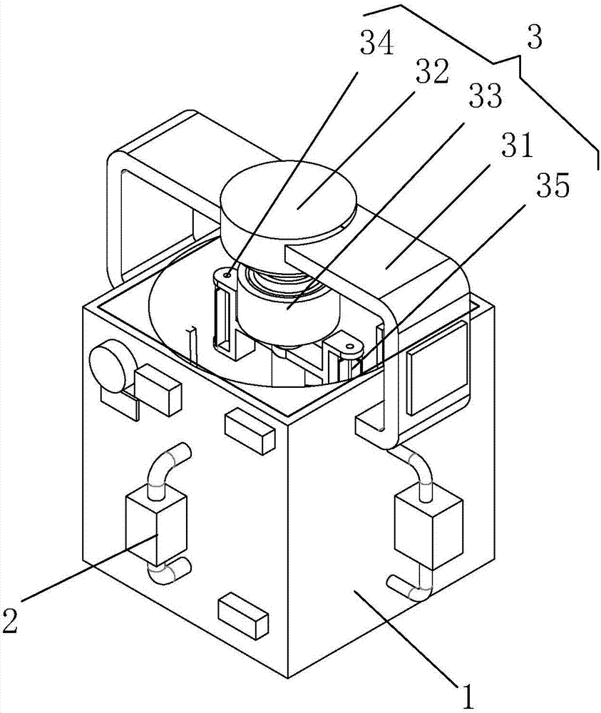 Heating solidification prevention stirring tank