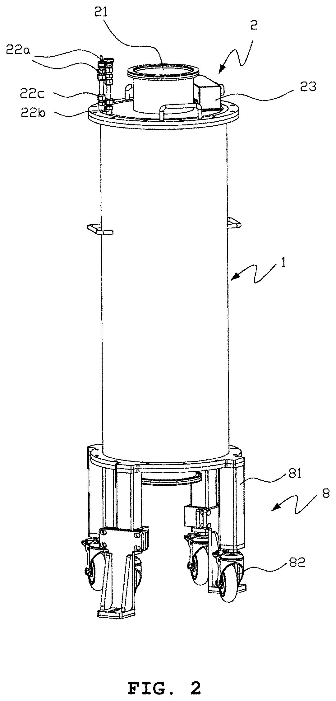 Apparatus for collecting by-product of semiconductor manufacturing process