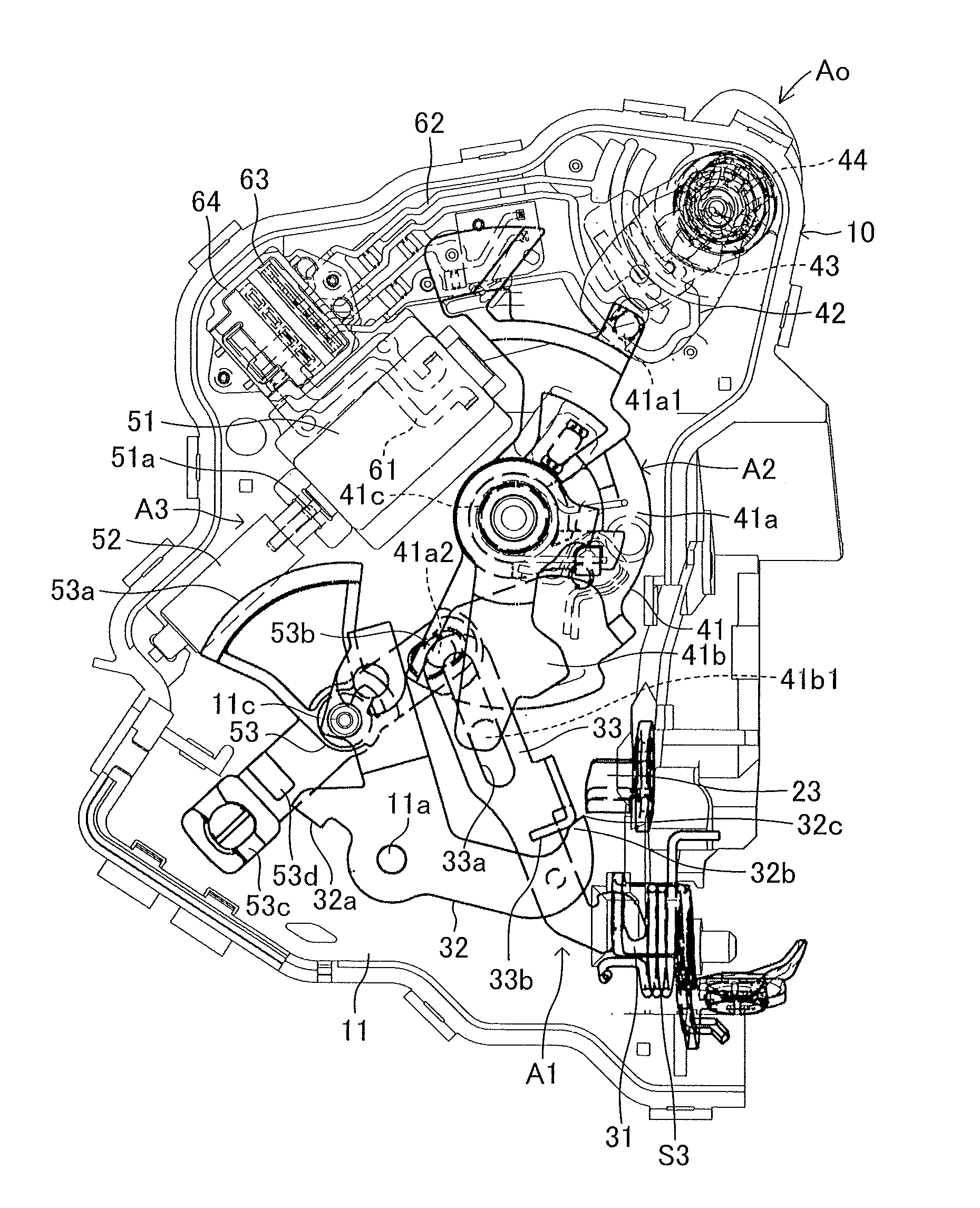 Door lock device for vehicle