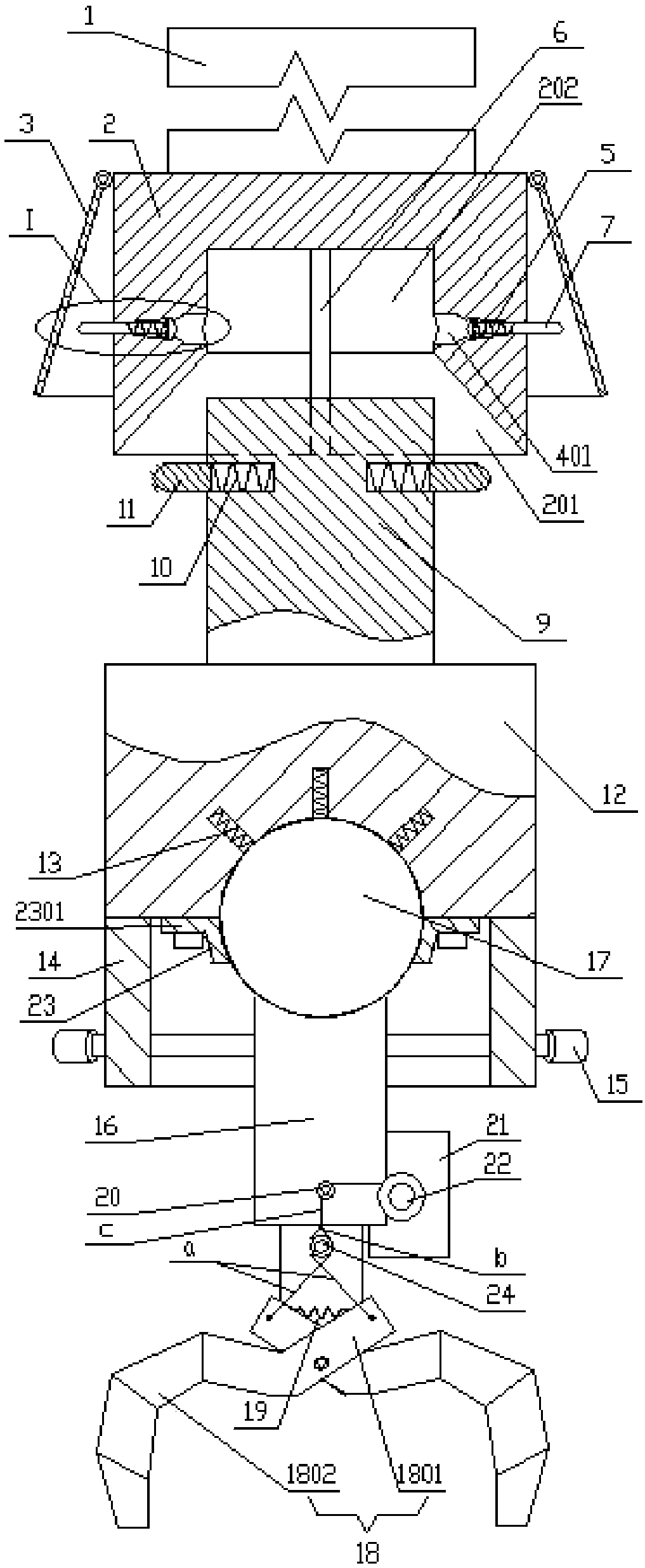 Fast-changing manipulator