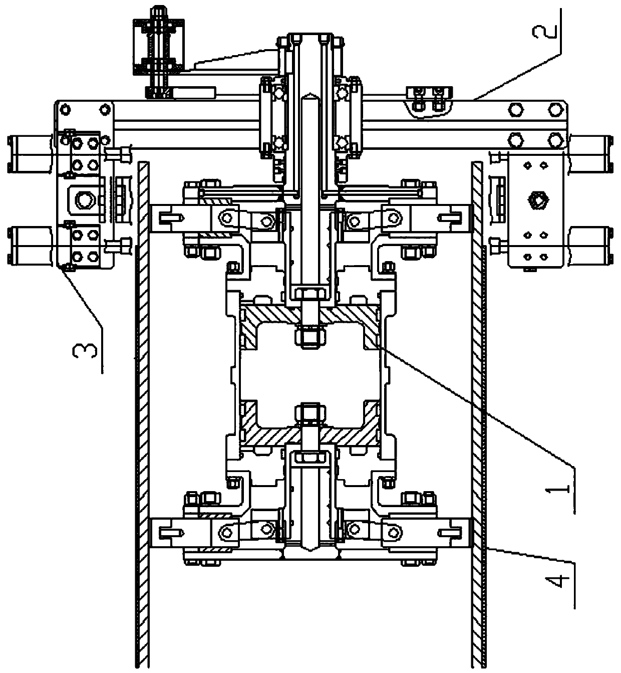 Efficient automatic pipe end derusting equipment