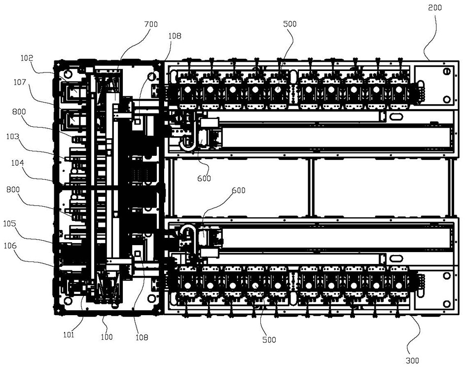 Full-automatic chip testing machine