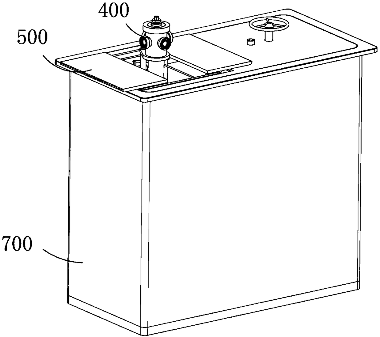 High-pressure self-telescopic anti-wear and corrosion-resistant fire hydrant