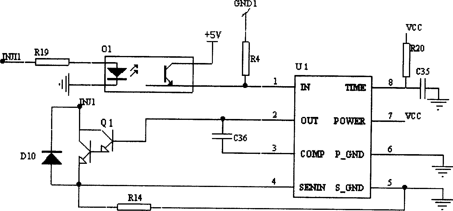 Electrically controlled multi-point sequential injection system and control method for natural gas engine