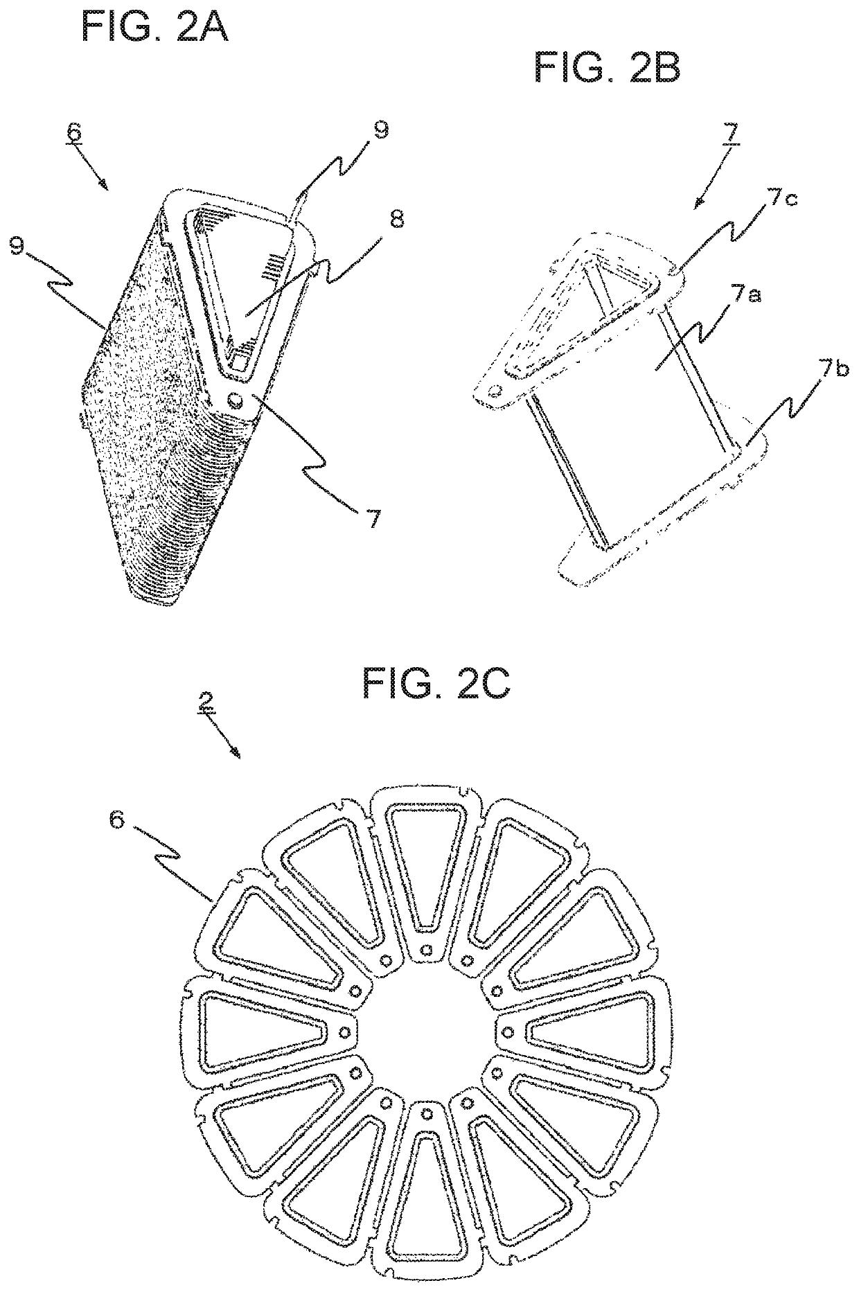 Axial air gap type electric motor