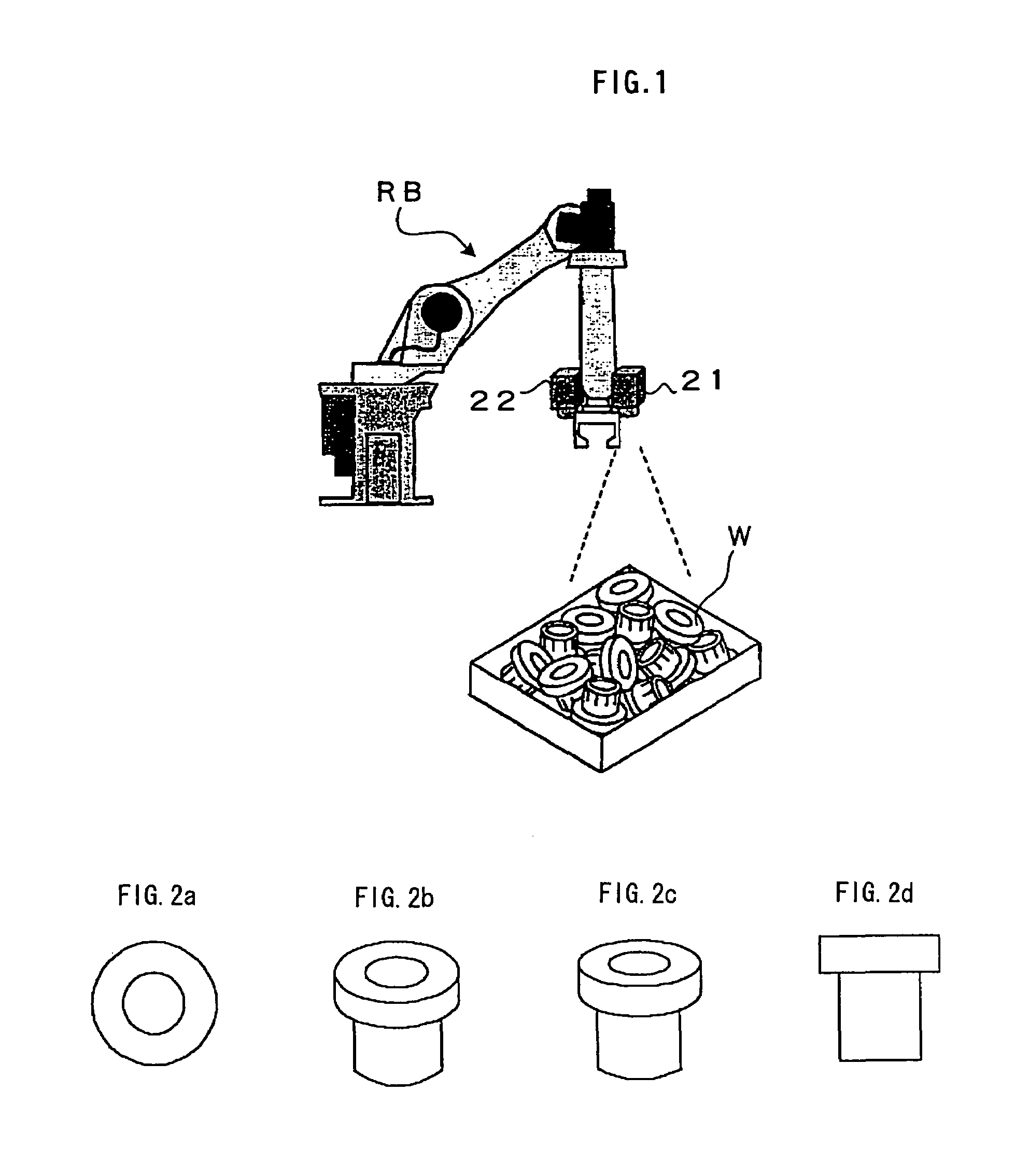 Robot system having image processing function