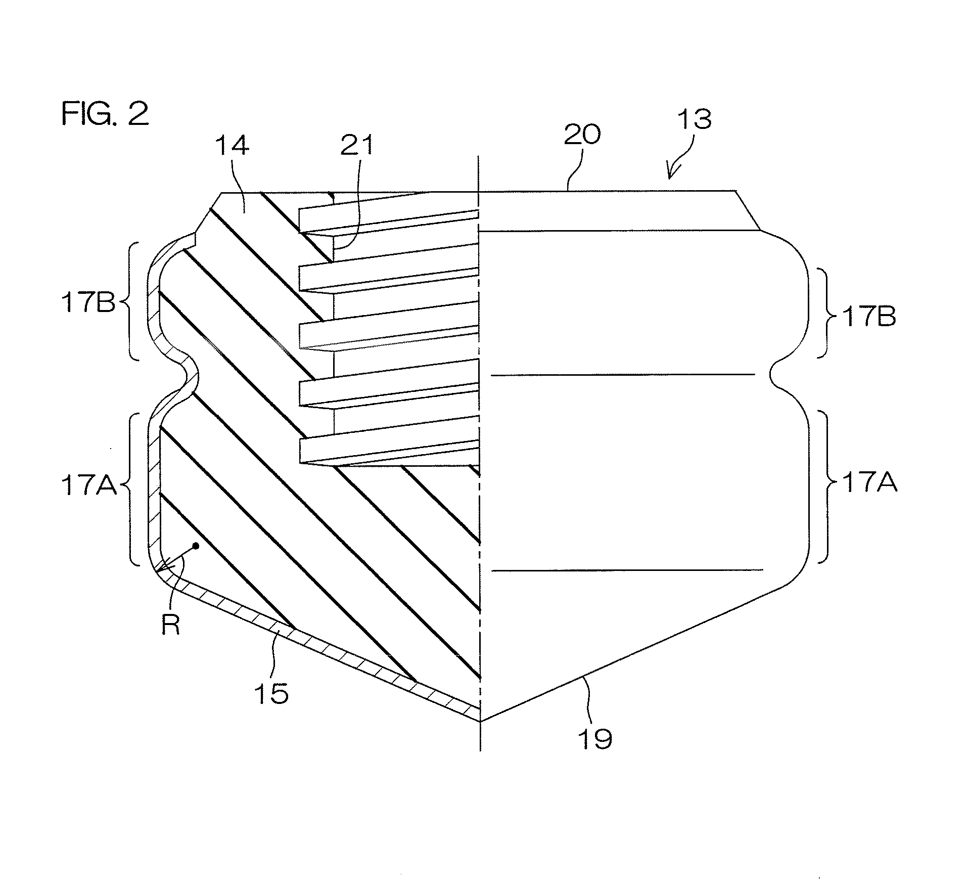 Gasket to be used for medical syringe, and medical syringe