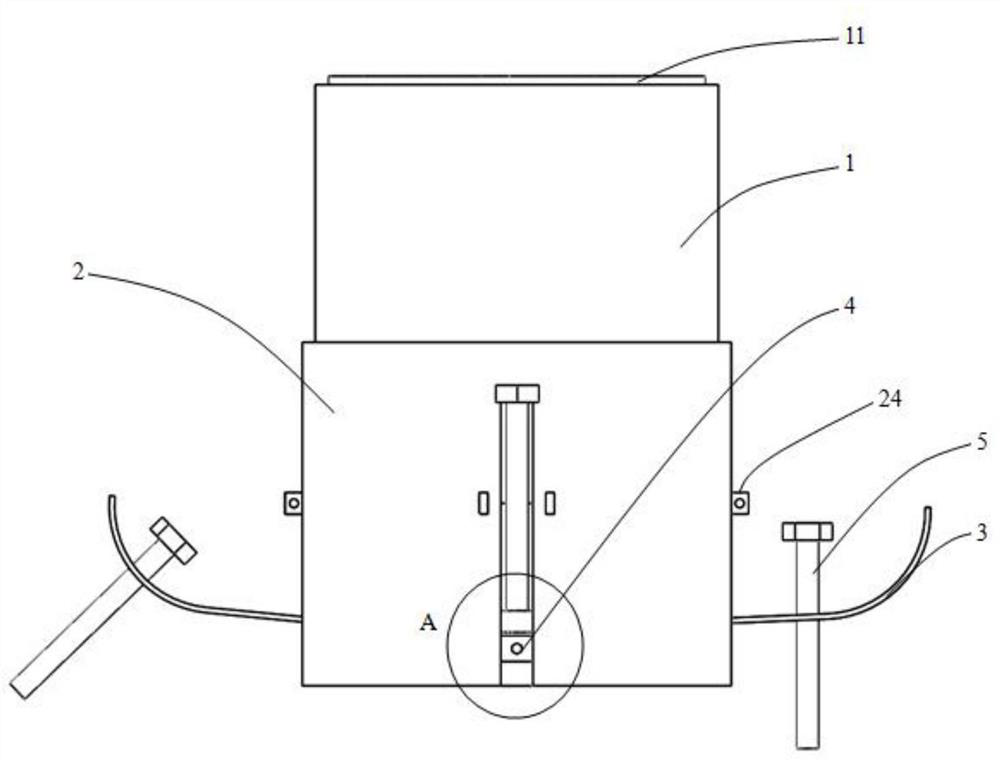 Chemical industry control instrument convenient to mount