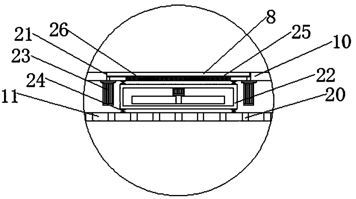 An electric power protection measuring and controlling device convenient in heat dissipation