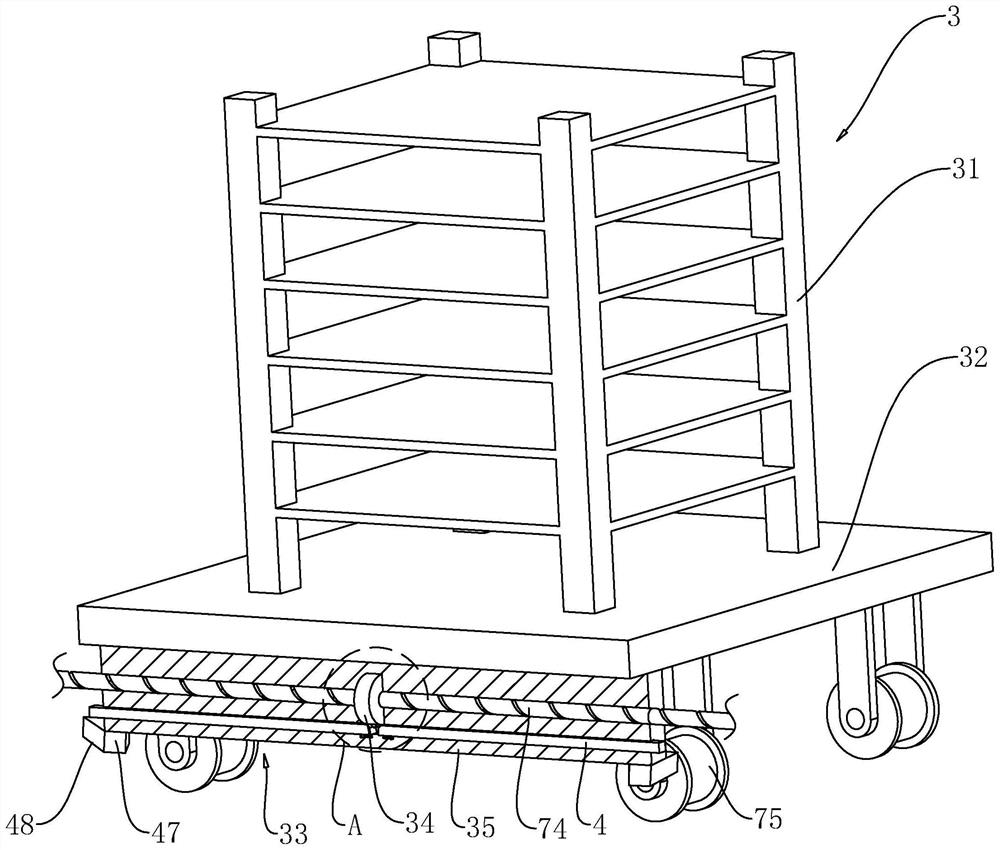 High-temperature fast-firing shuttle-type kiln