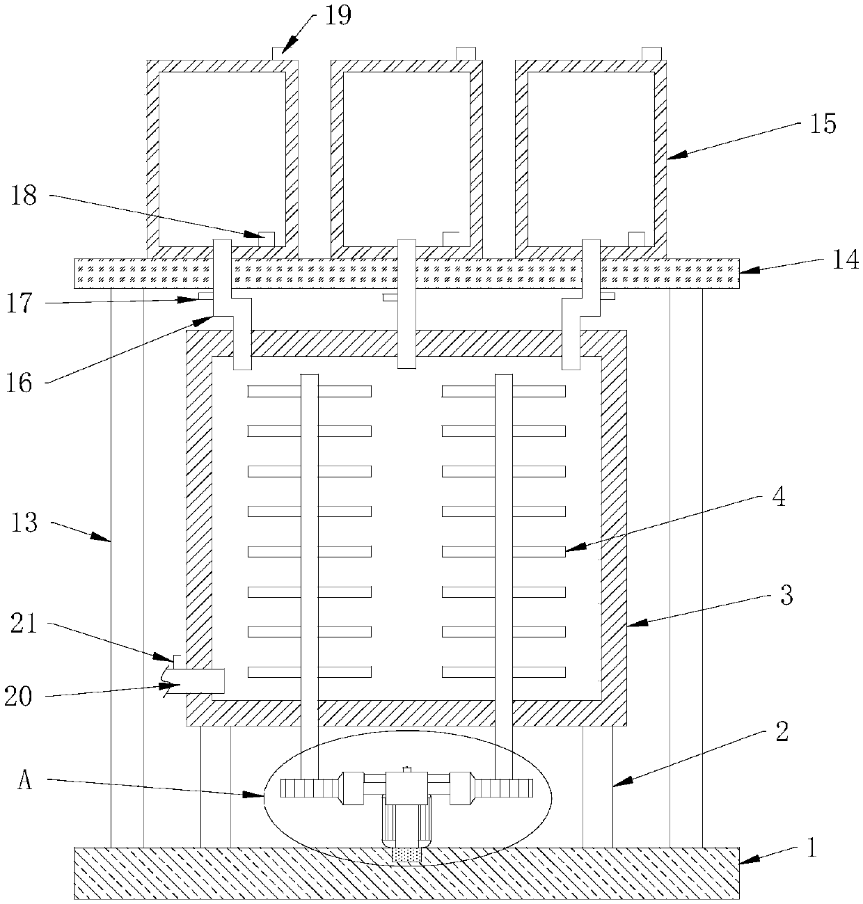 Automatic device for color matching of electrophoretic coatings