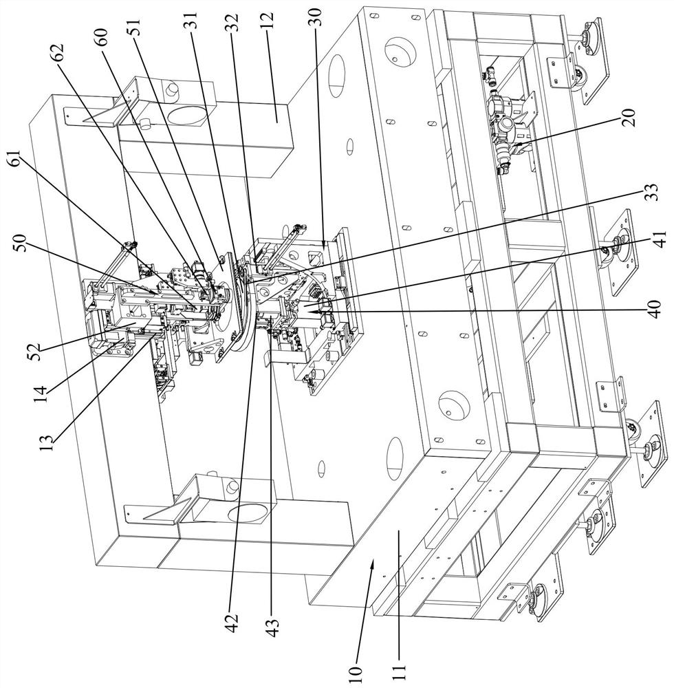 Full-automatic needling crystal grain sorting equipment