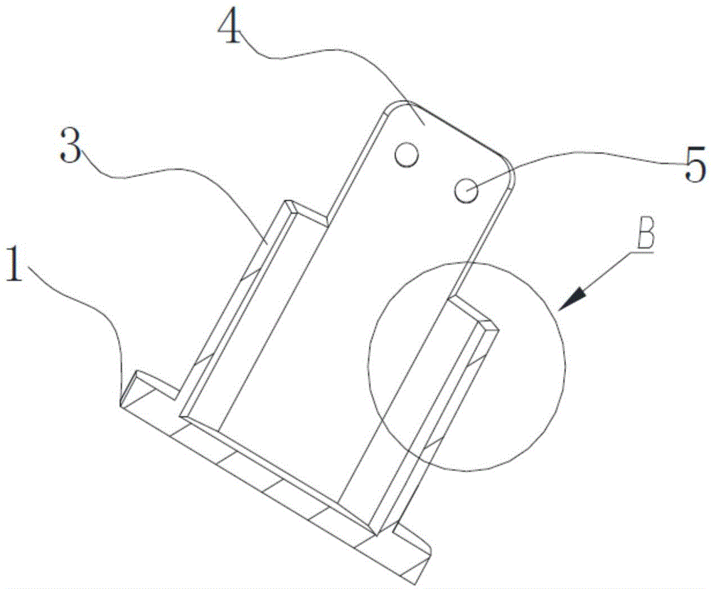 Automobile energy absorption box